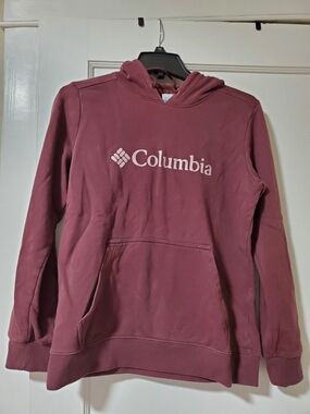 Columbia Burgundy Pullover Hoodie